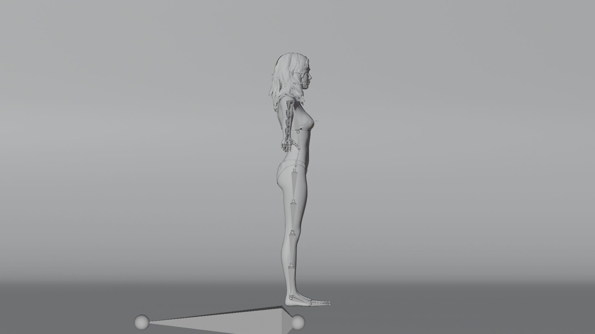 Realistic Female Character - Ju Fen 3D model_18