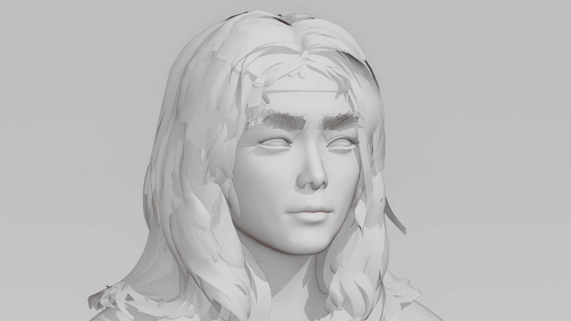 Realistic Female Character - Ju Fen 3D model_6