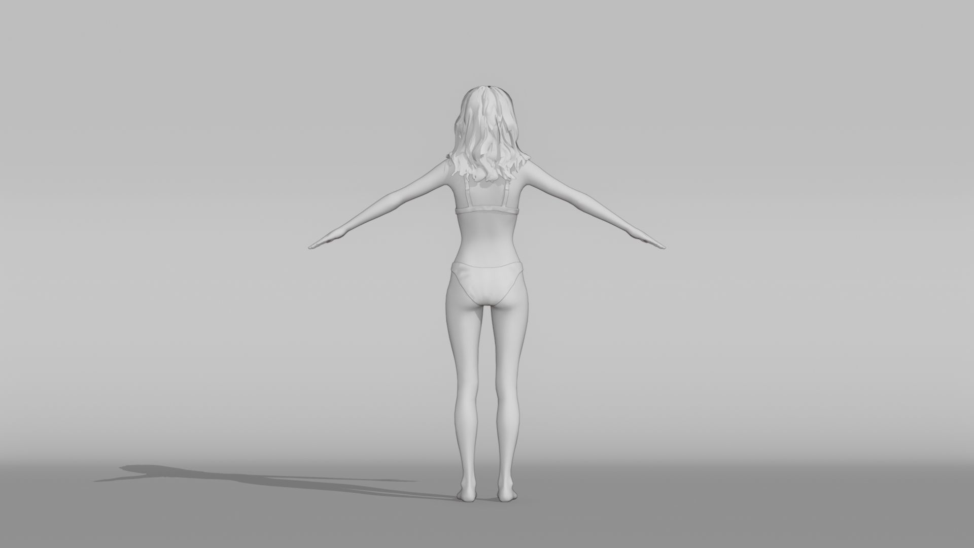 Realistic Female Character - Ju Fen 3D model_9
