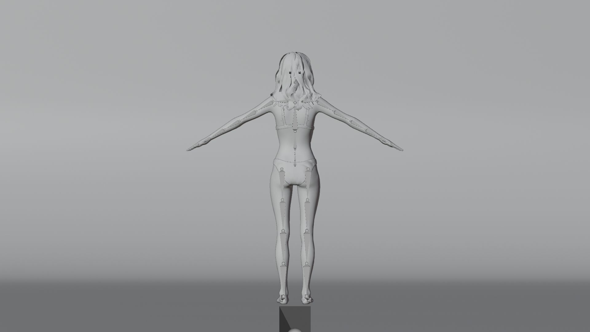 Realistic Female Character - Ju Fen 3D model_19