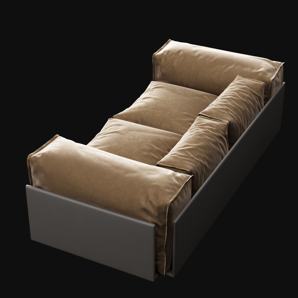 Modern sofa 3D model_15