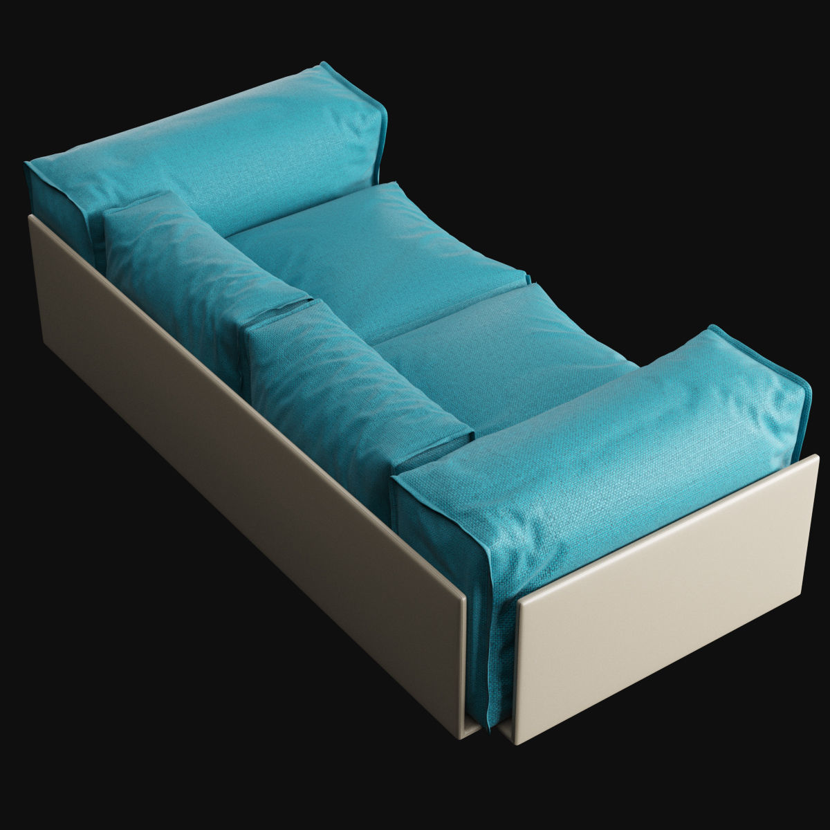 Modern sofa 3D model_14