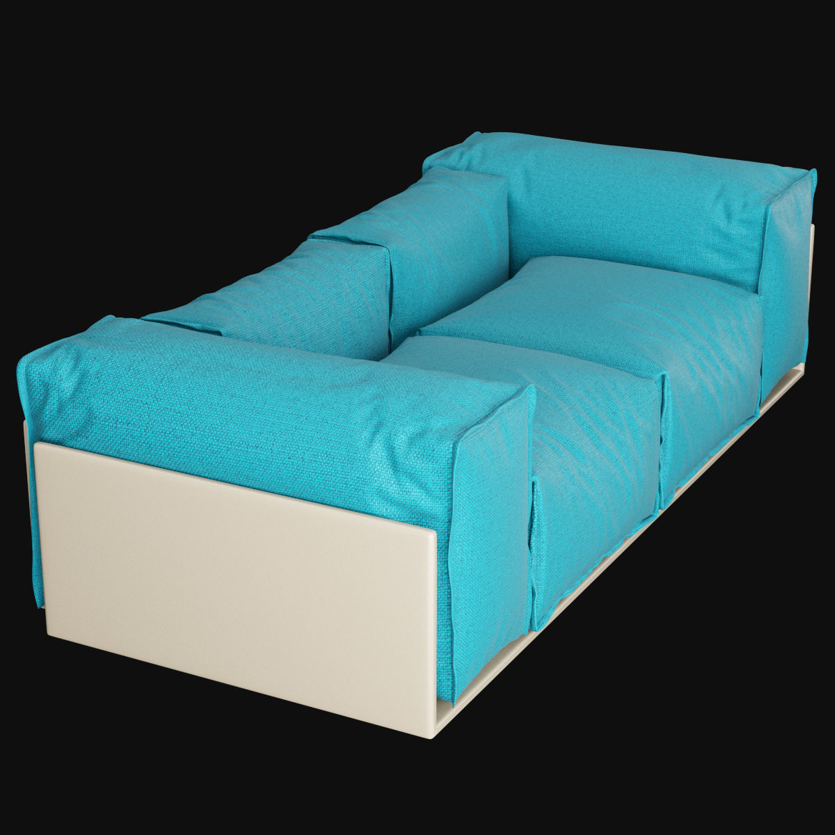 Modern sofa 3D model_5