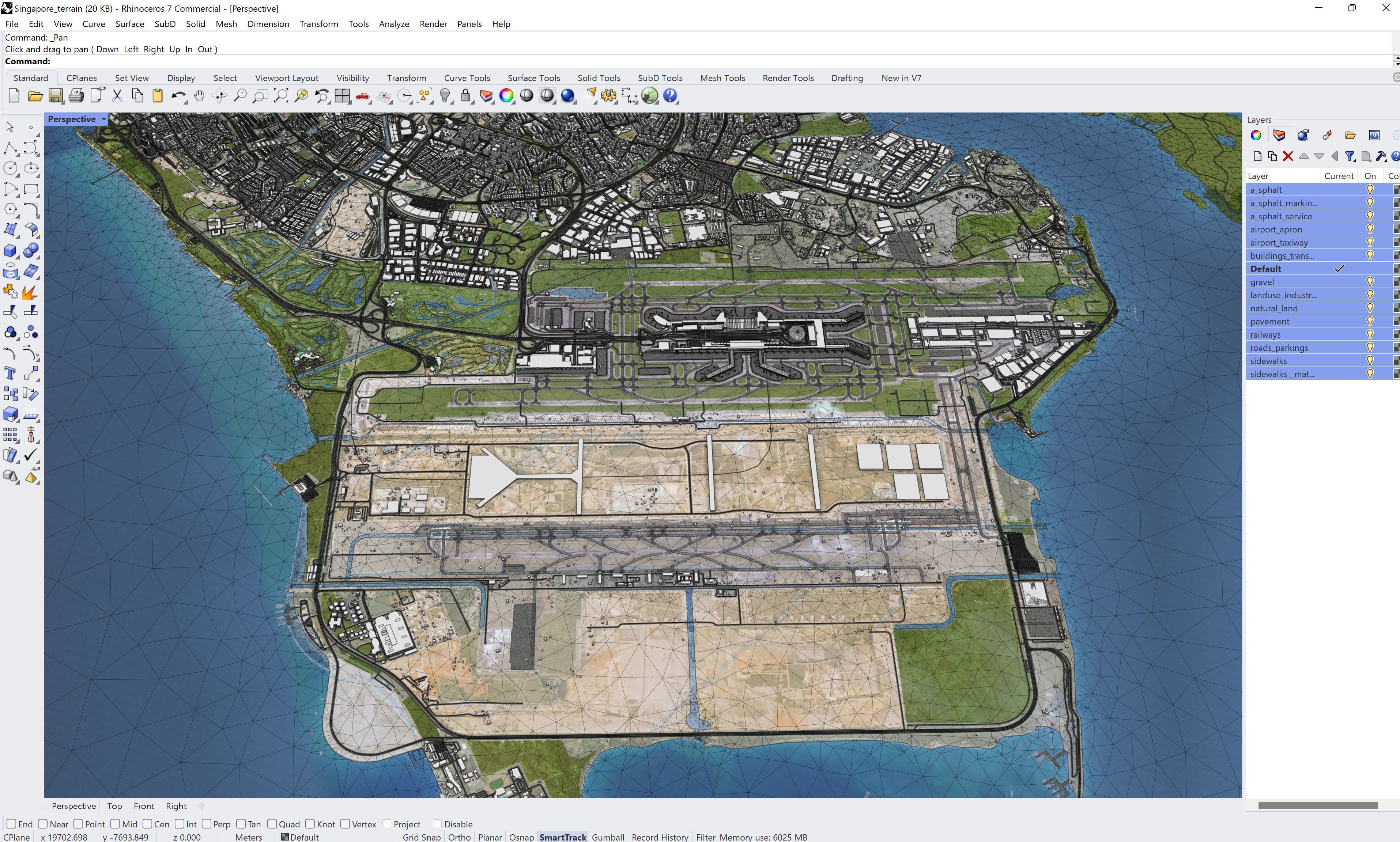 Singapore Low-poly 3D model_16