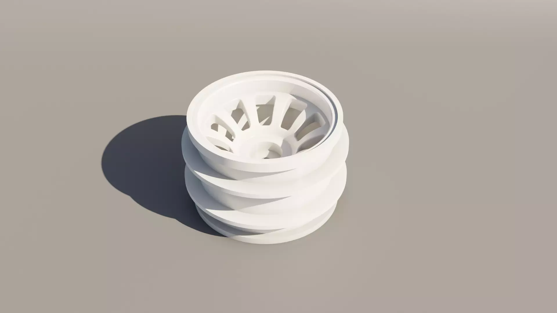 Kyosho Pathfinder Pajero  rims 3D print model_0