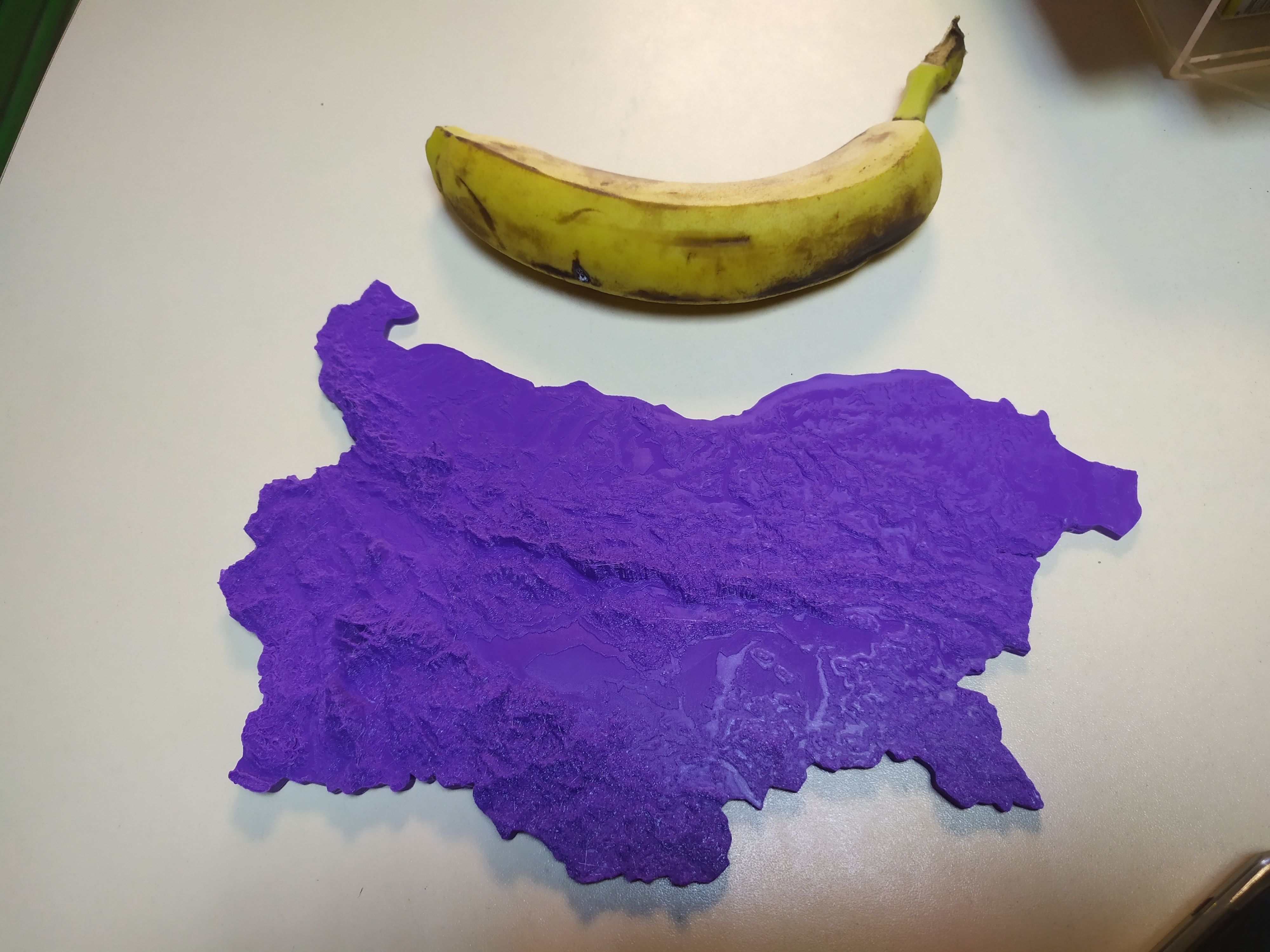 Bulgaria Map 3D print model_1