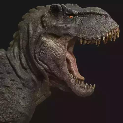 Tyrannosaurus Rex Bust 3D print model