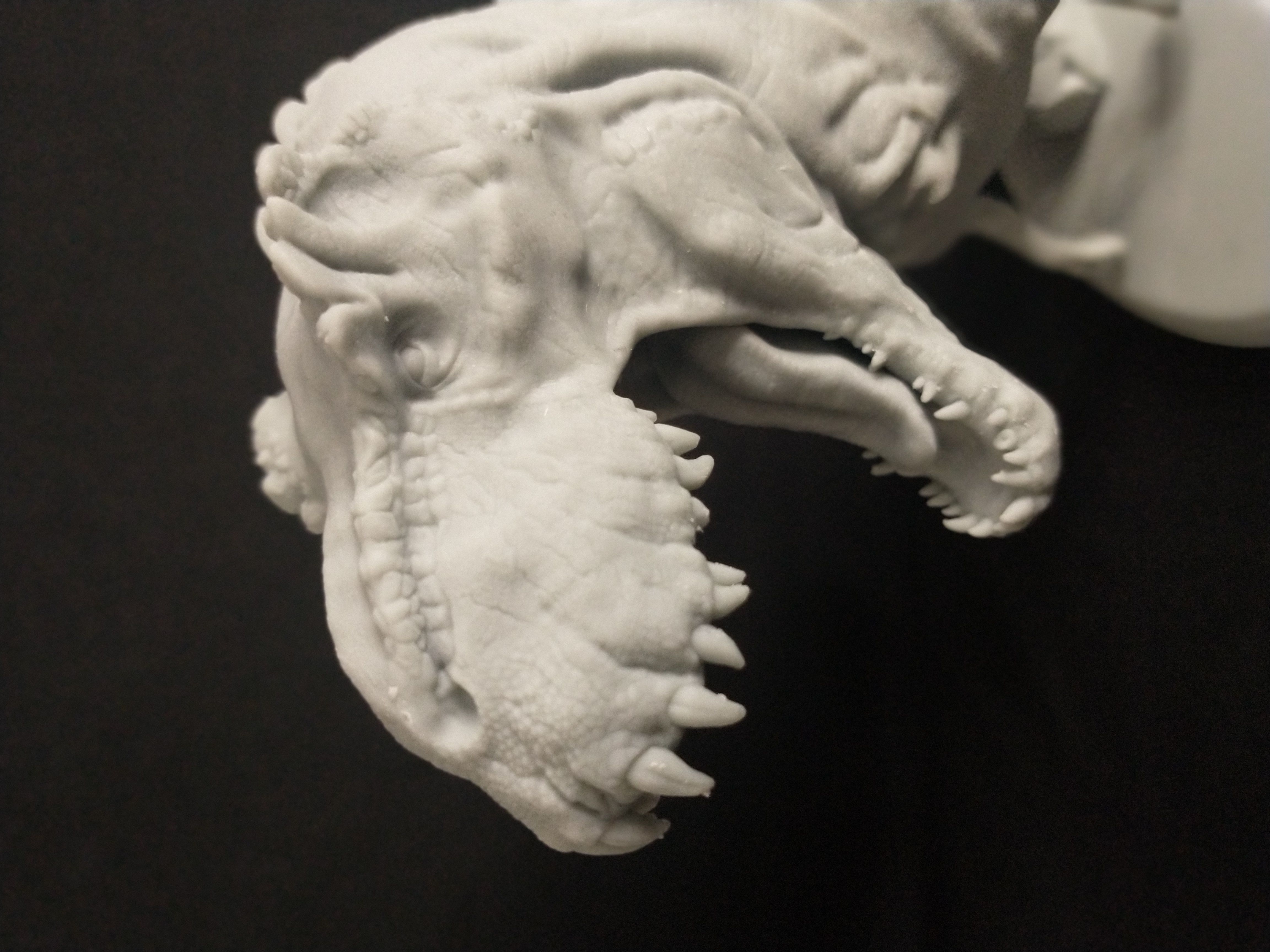 Tyrannosaurus Rex Bust 3D print model_4