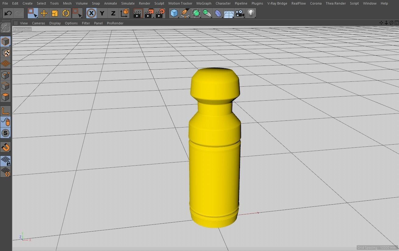 juice Bottle 3D model_6
