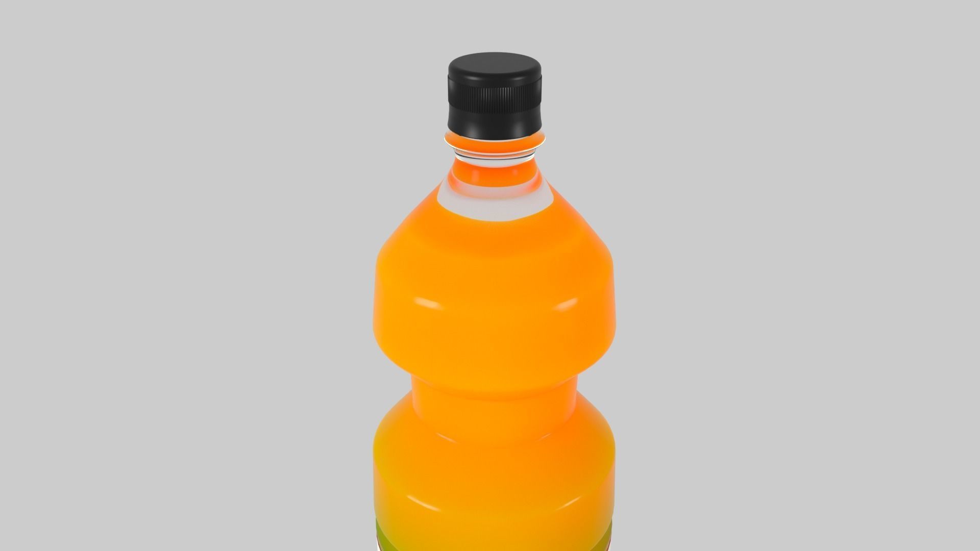 juice Bottle 3D model_3