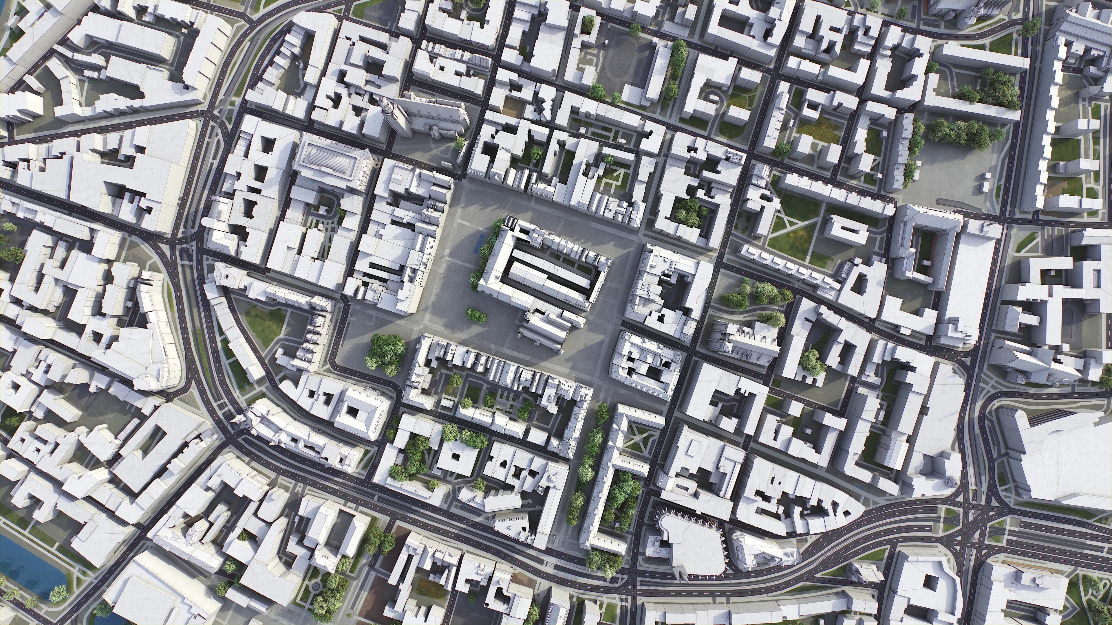 Wroclaw Low-poly 3D model_9