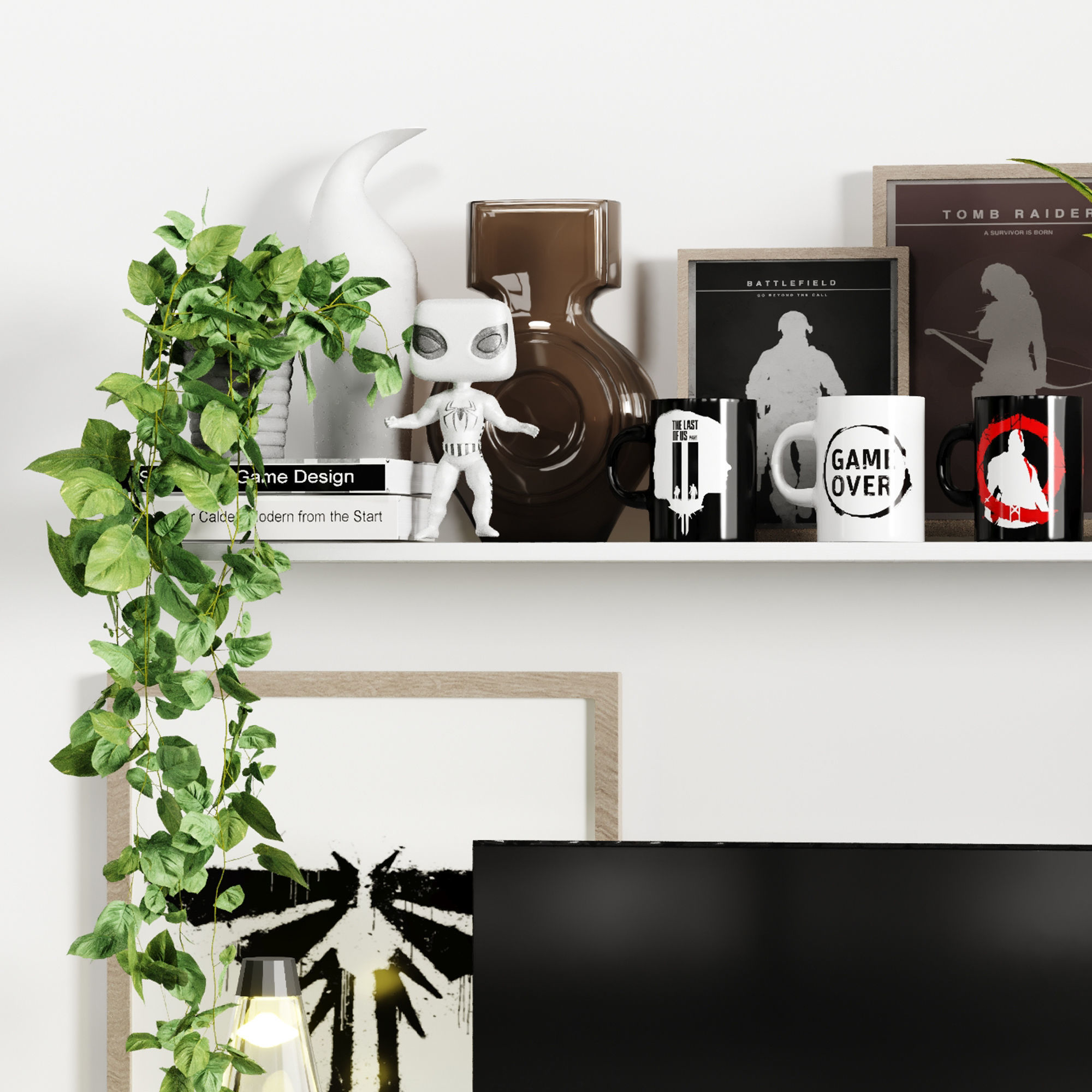 Decorative Set 13 3D model_2