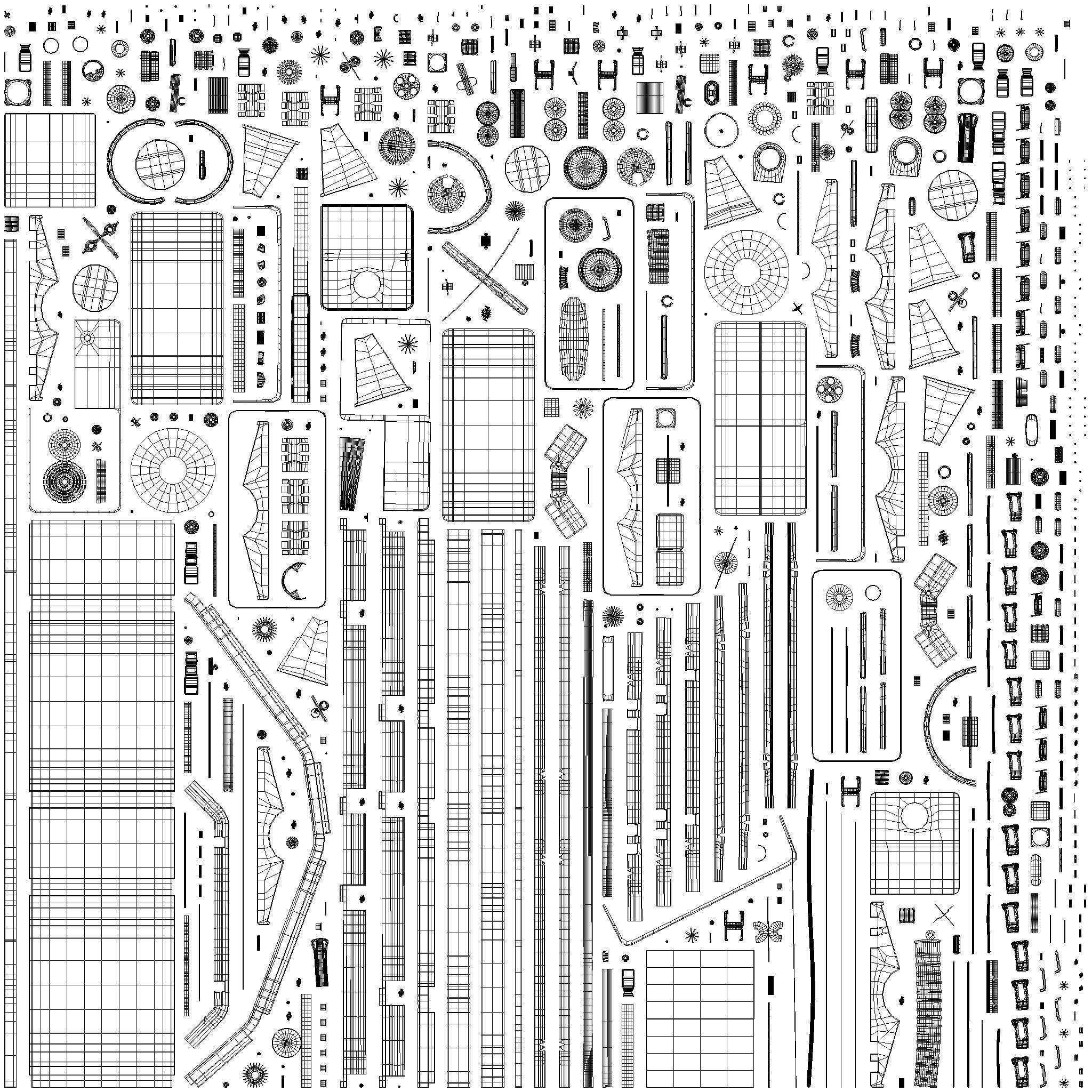 Army field radio R-105D Low-poly 3D model_10