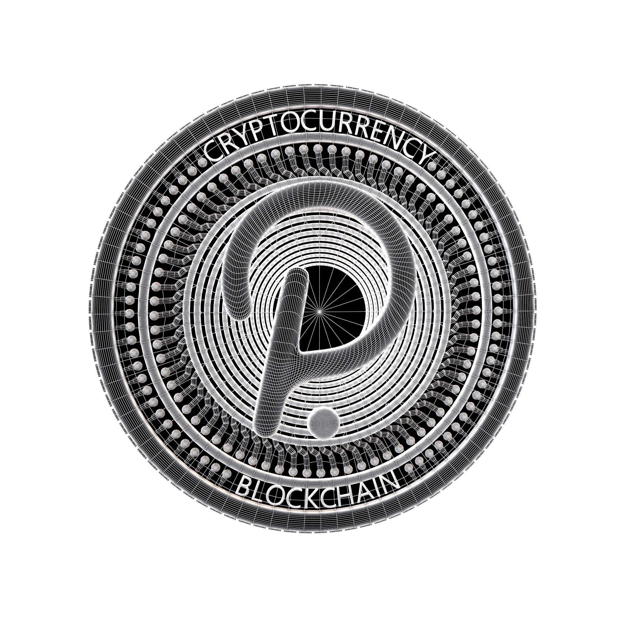 Polkadot Coin v7 002 3D model_10