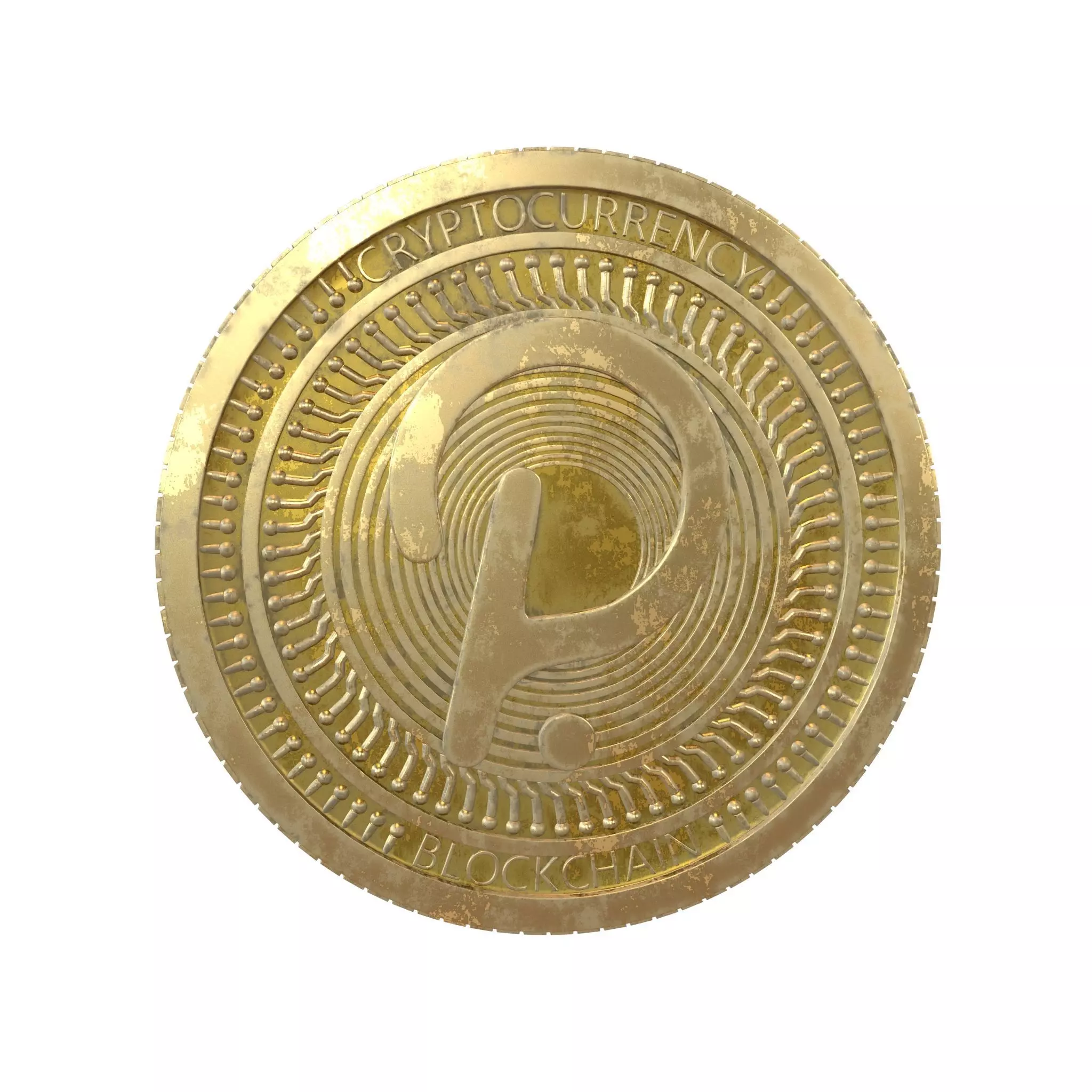 Polkadot Coin v7 002 3D model_0