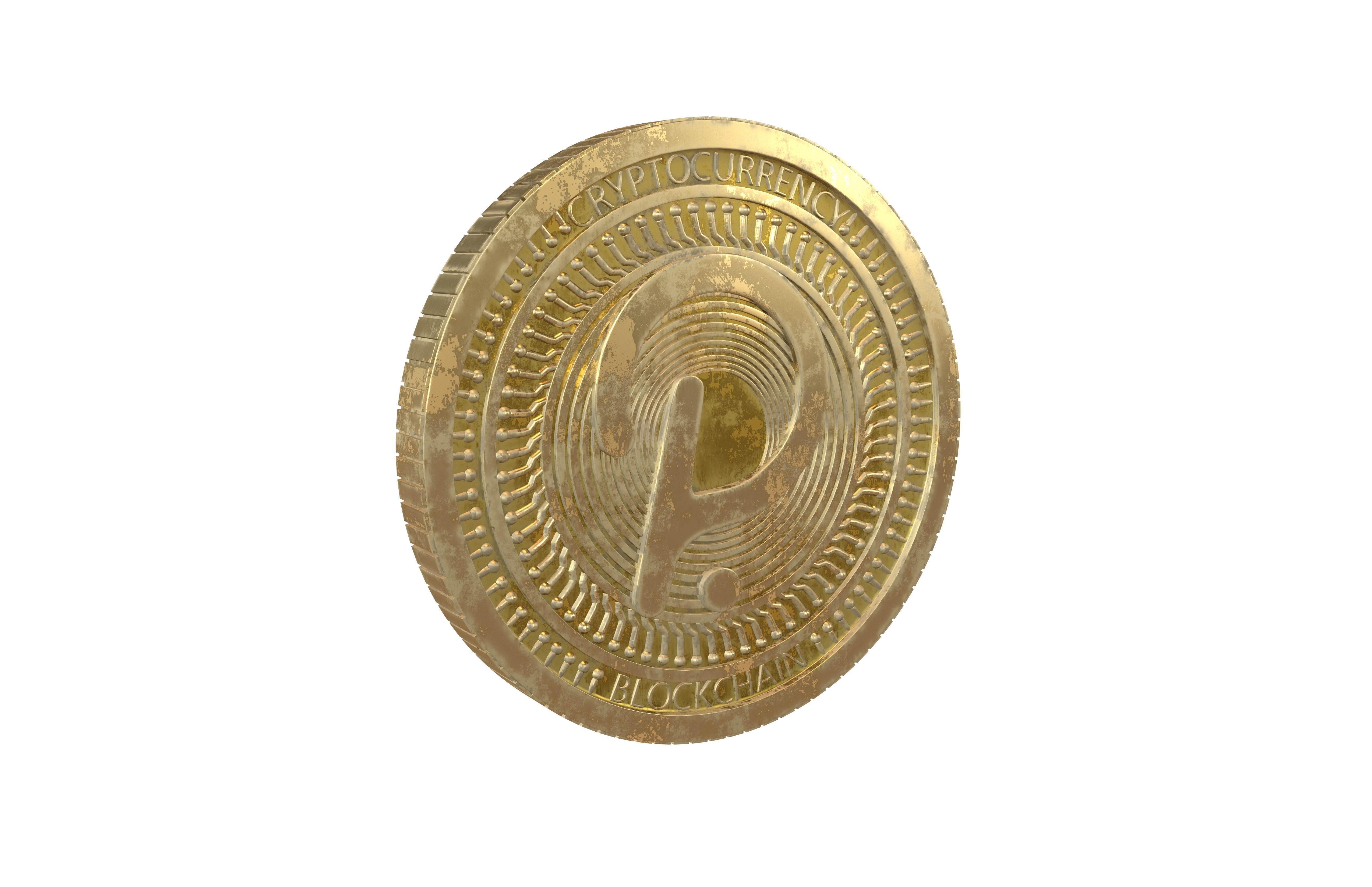 Polkadot Coin v7 002 3D model_1