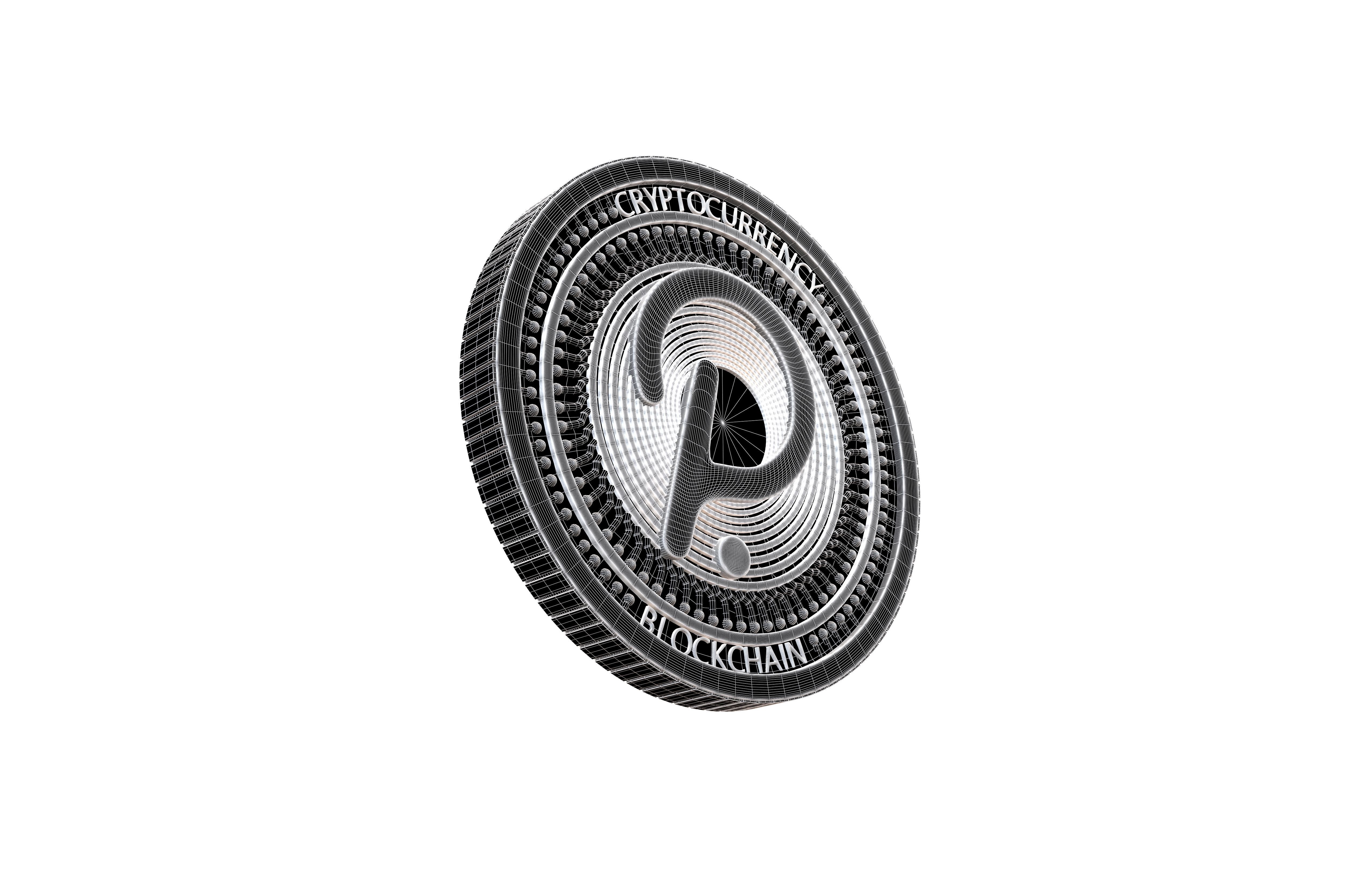 Polkadot Coin v7 002 3D model_12