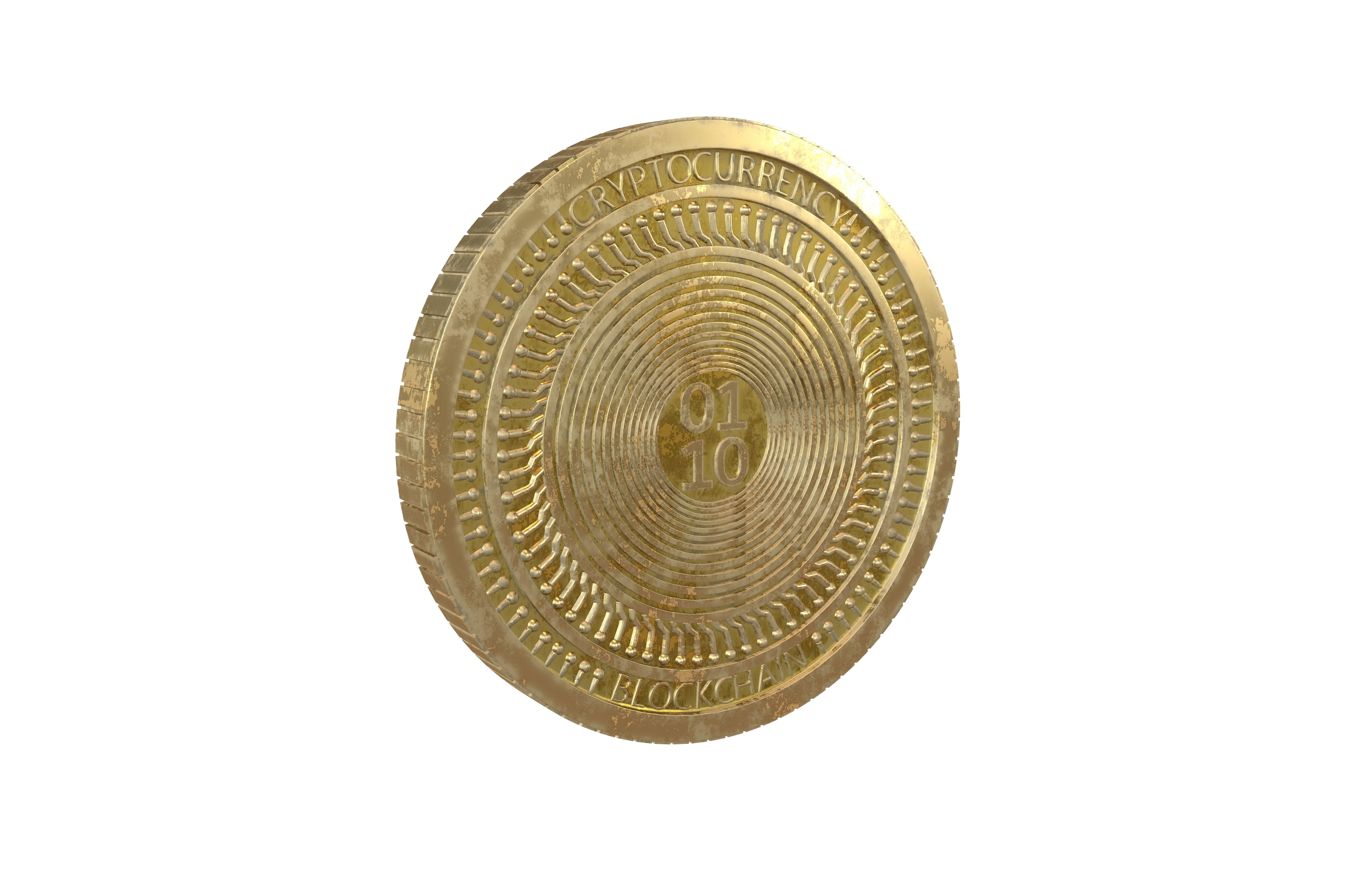 Polkadot Coin v7 002 3D model_5