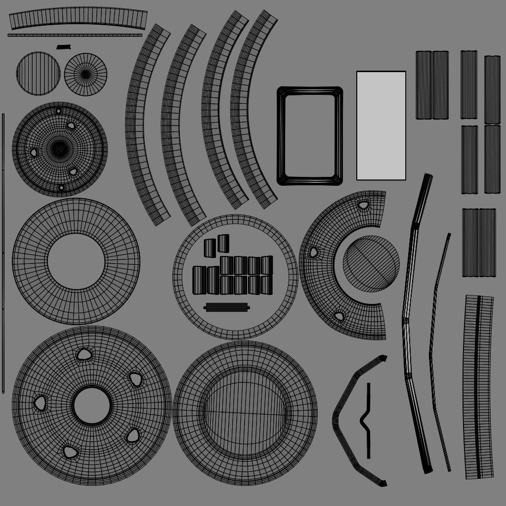 Lantern with a Candle 3D model_13