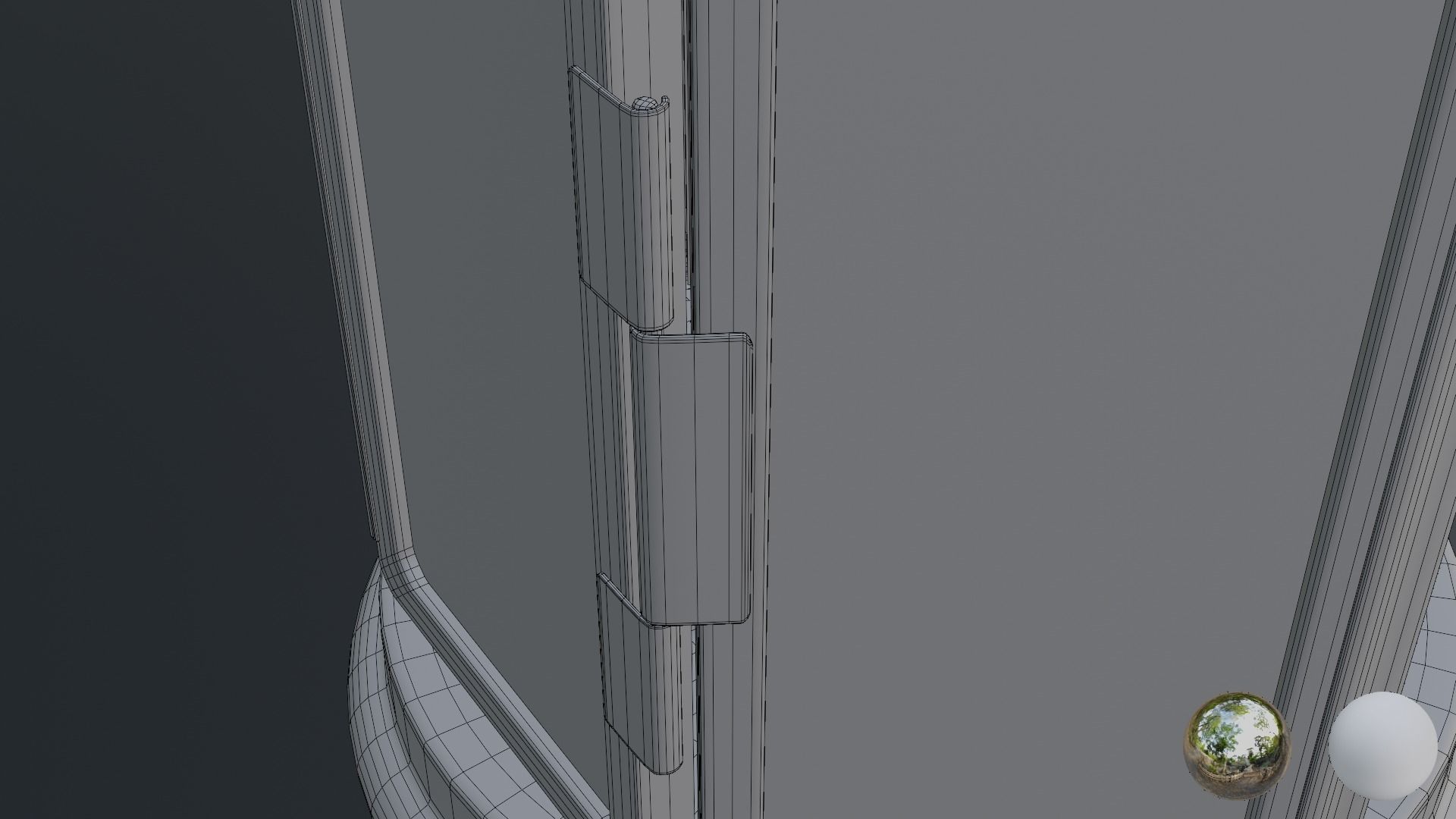 Lantern with a Candle 3D model_8