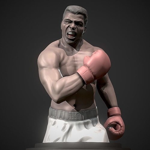 muhammed ali heykel 3D print model