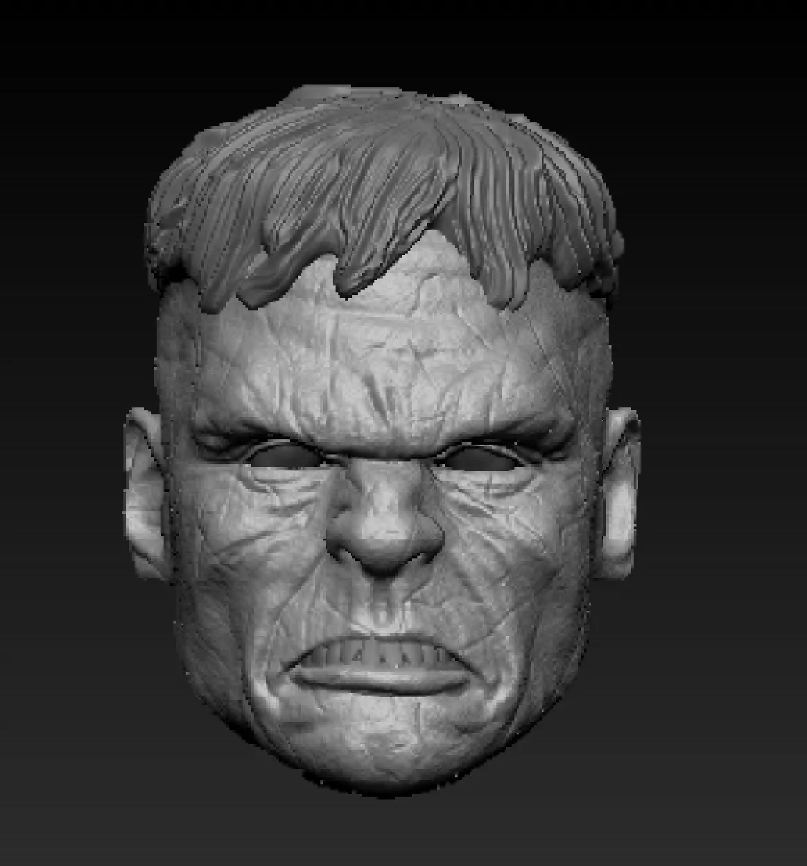 Bizzarre O Mohawk and Classic 3D print model_0
