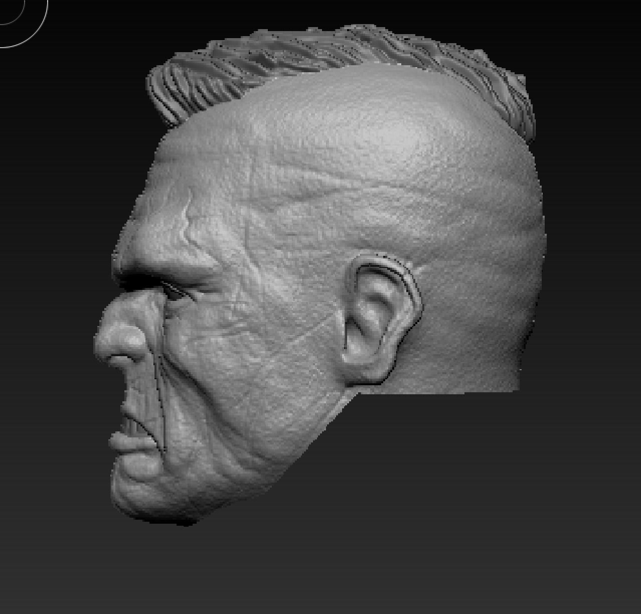 Bizzarre O Mohawk and Classic 3D print model_3