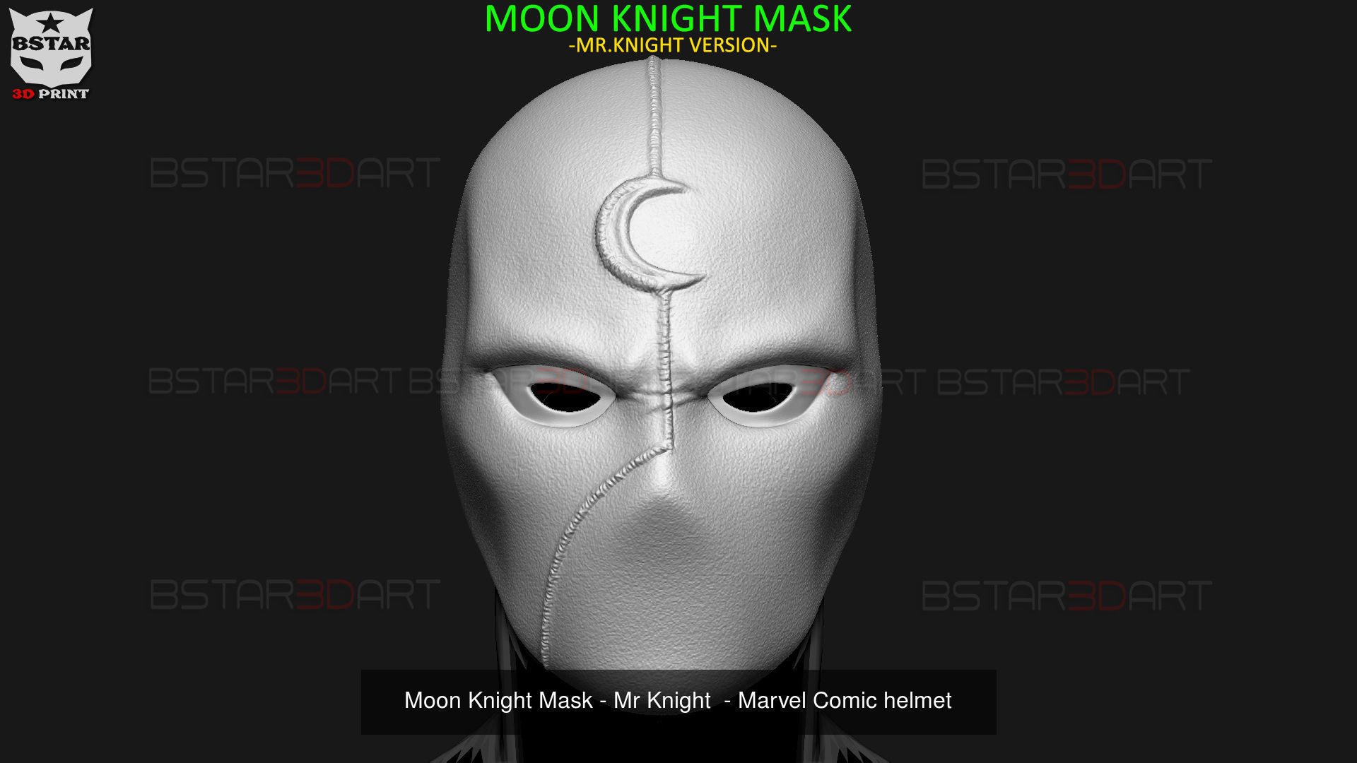 MOON KNIGHT COSPLAY 3D Model Collection_2