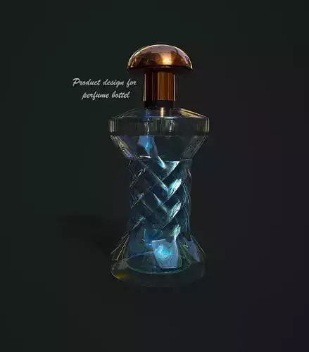 Perfume bottel 3D model 