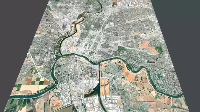 Cityscape Sacramento California USA