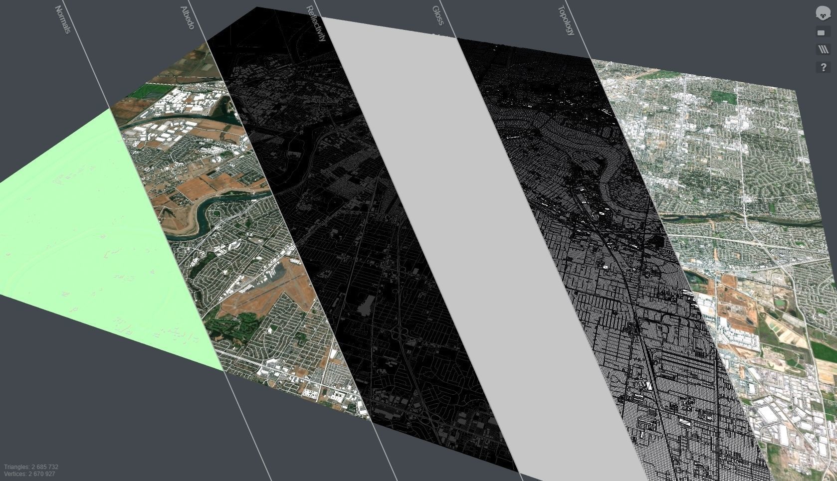 Cityscape Sacramento California USA 3D model_14