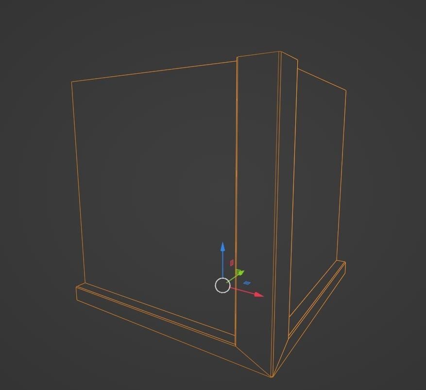 Medieval Town House with over 160 piece Modular Asset Kit Low-poly 3D model_11