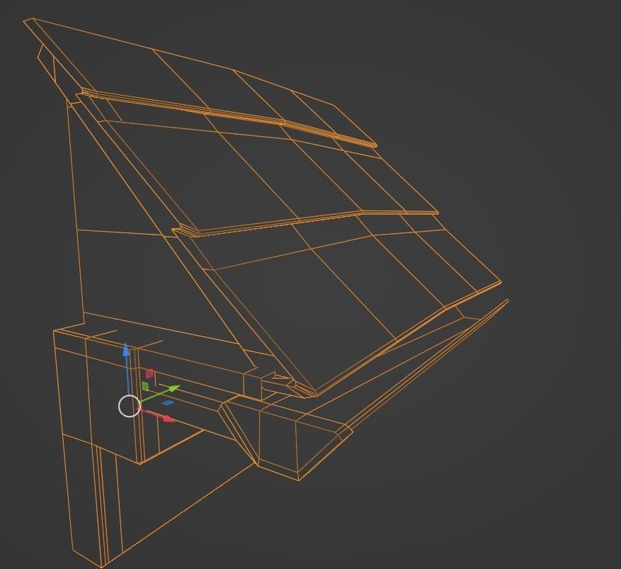 Medieval Town House with over 160 piece Modular Asset Kit Low-poly 3D model_10