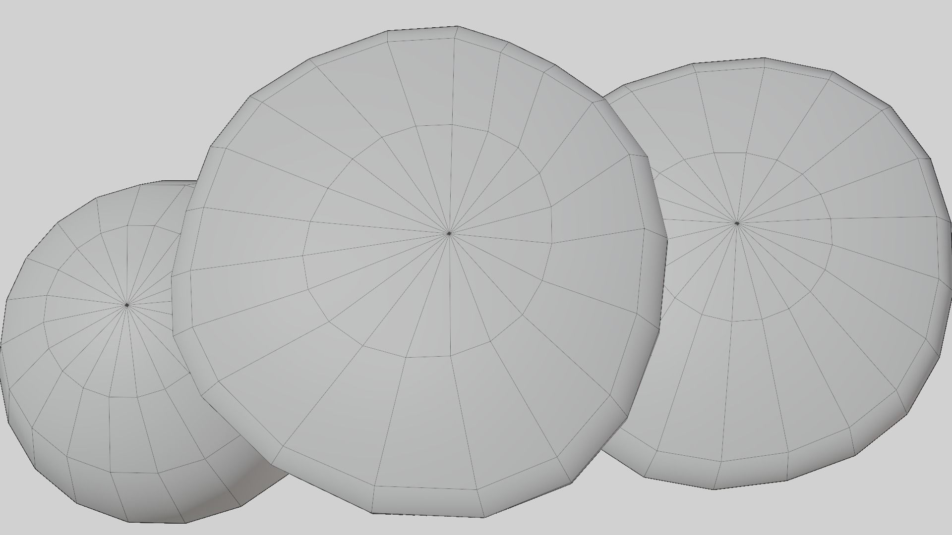 Cartoon Mushrooms - game ready Free low-poly 3D model_18