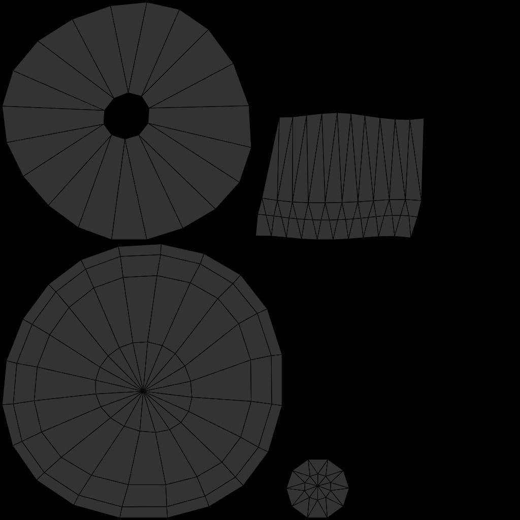 Cartoon Mushrooms - game ready Free low-poly 3D model_11