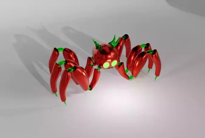 Sci fi Mini Spider Robot