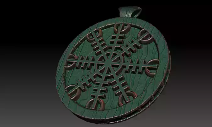 Vegvisir pendant