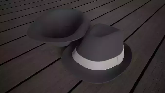 Fedora Hat 3D model