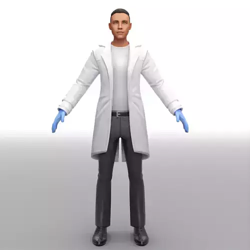 Male doctor uniform