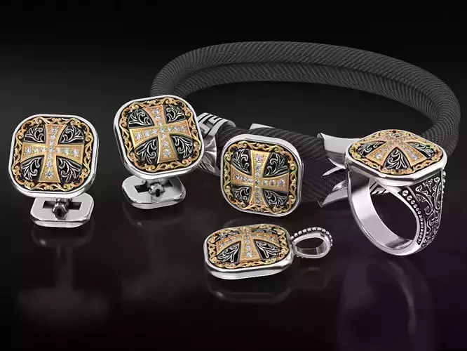 Amazing collection with crosses  
