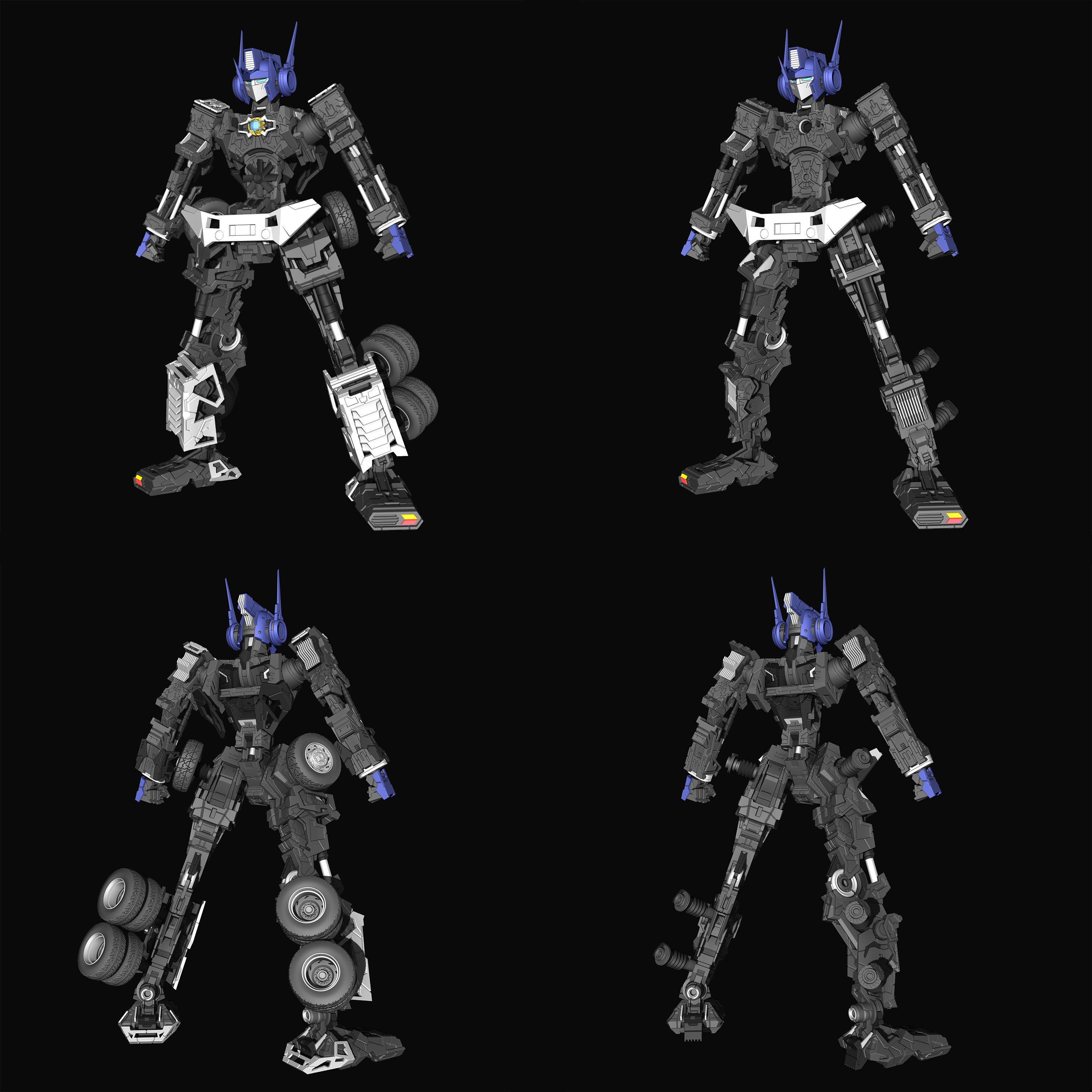 Optimus Prime 3D print model_4
