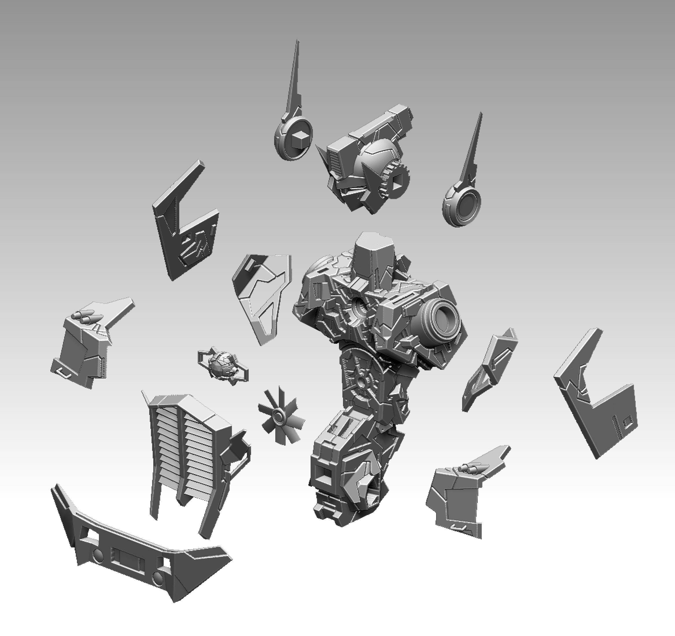 Optimus Prime 3D print model_6