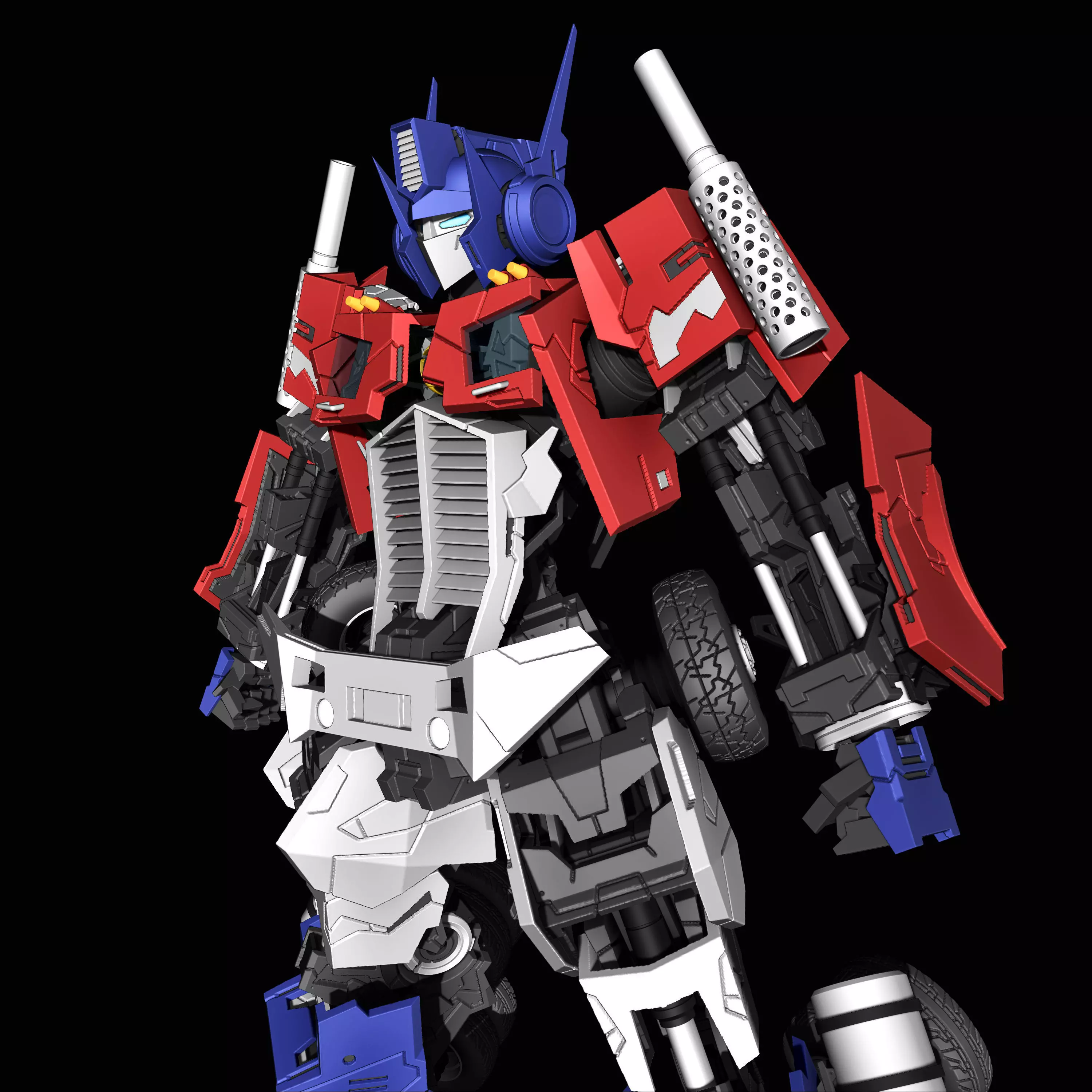 Optimus Prime 3D print model_0