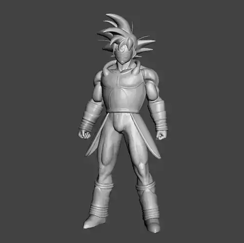 Time Breaker Bardock 3D Model