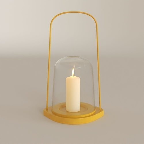 Bell Lantern by Martin Solem for Skagerak 3D model