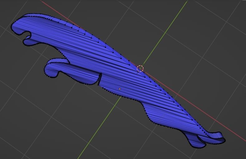 Jaguar 3D Logo Low-poly 3D model_4