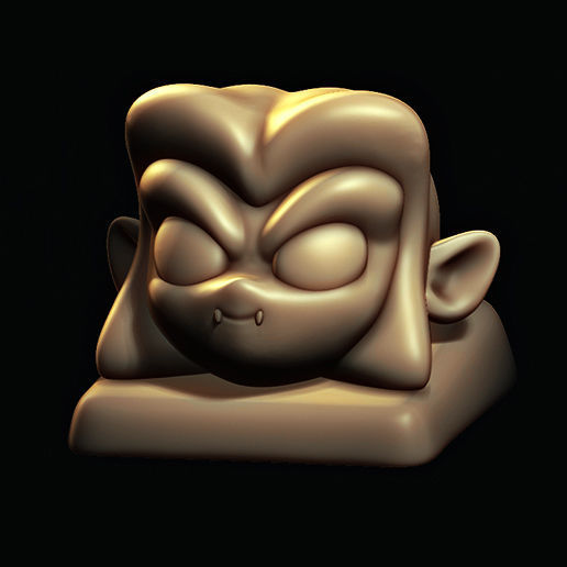 Michael Morbius  Keycaps 3D print model_2