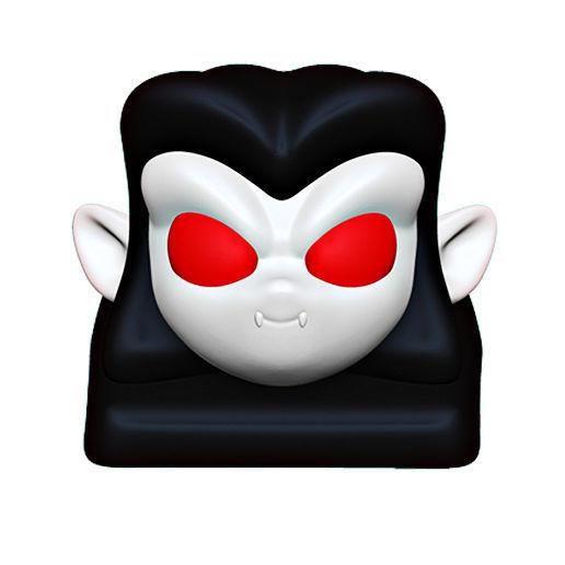 Michael Morbius  Keycaps 3D print model_1