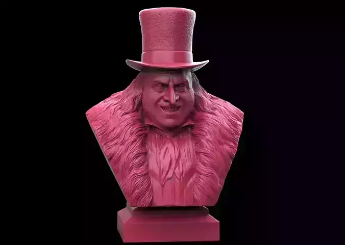 Penguin -Danny DeVito Bust 3D print model