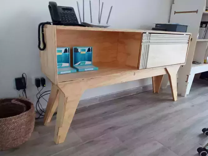  CABINET FURNITURE Cut file for CNC machine  3D print model